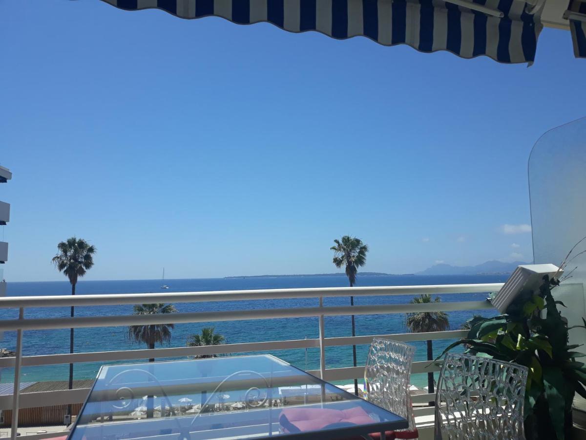 Le Palais Du Tropique Appartement Vue Mer 5E Etage Avec Ascenseur Juan-les-Pins Exteriér fotografie